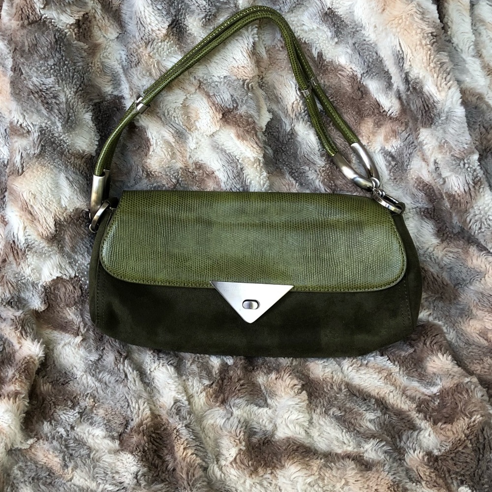 CUTE - suede & leather purse